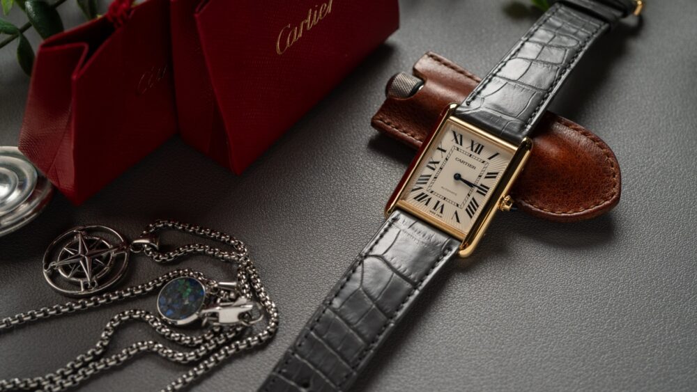 The Tank Louis Cartier is back, bigger and better than ever, with an automatic movement and stunning dial