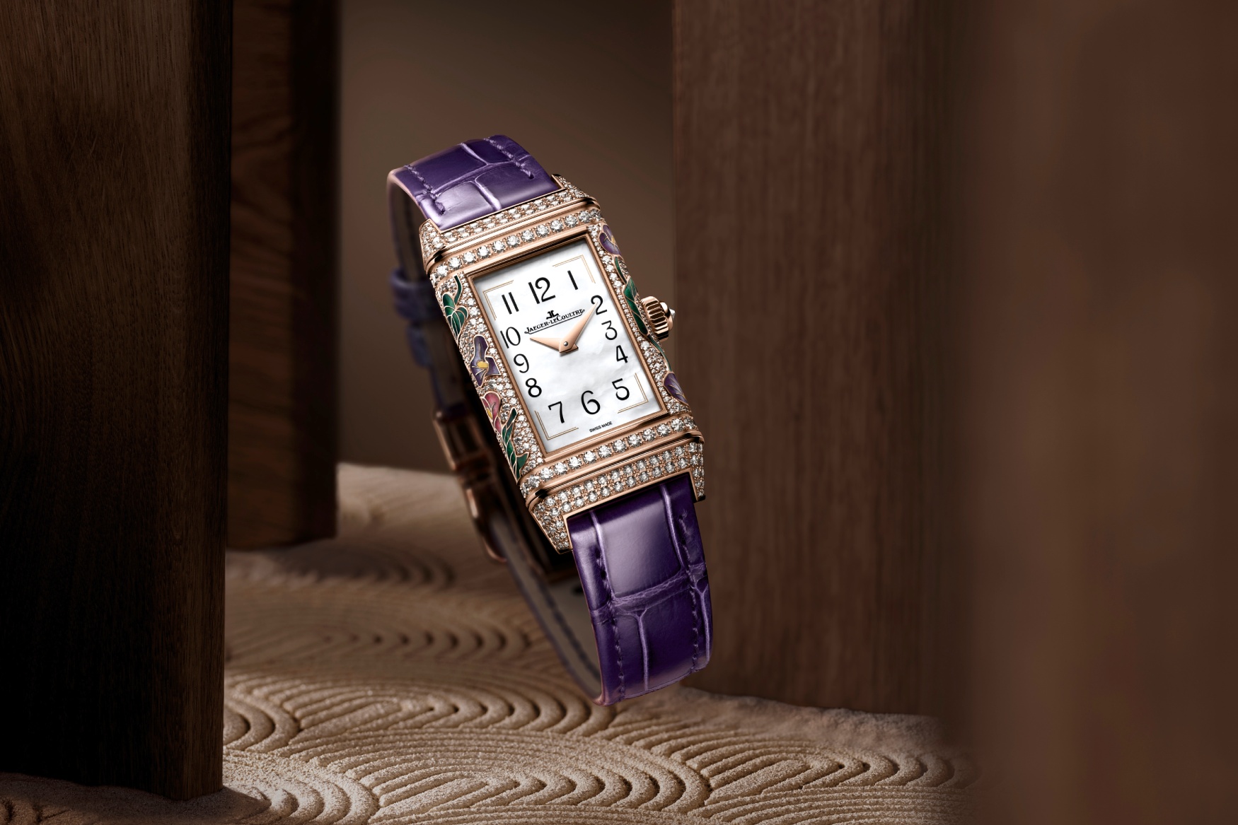 jaeger lecoultre reverso one precious flowers