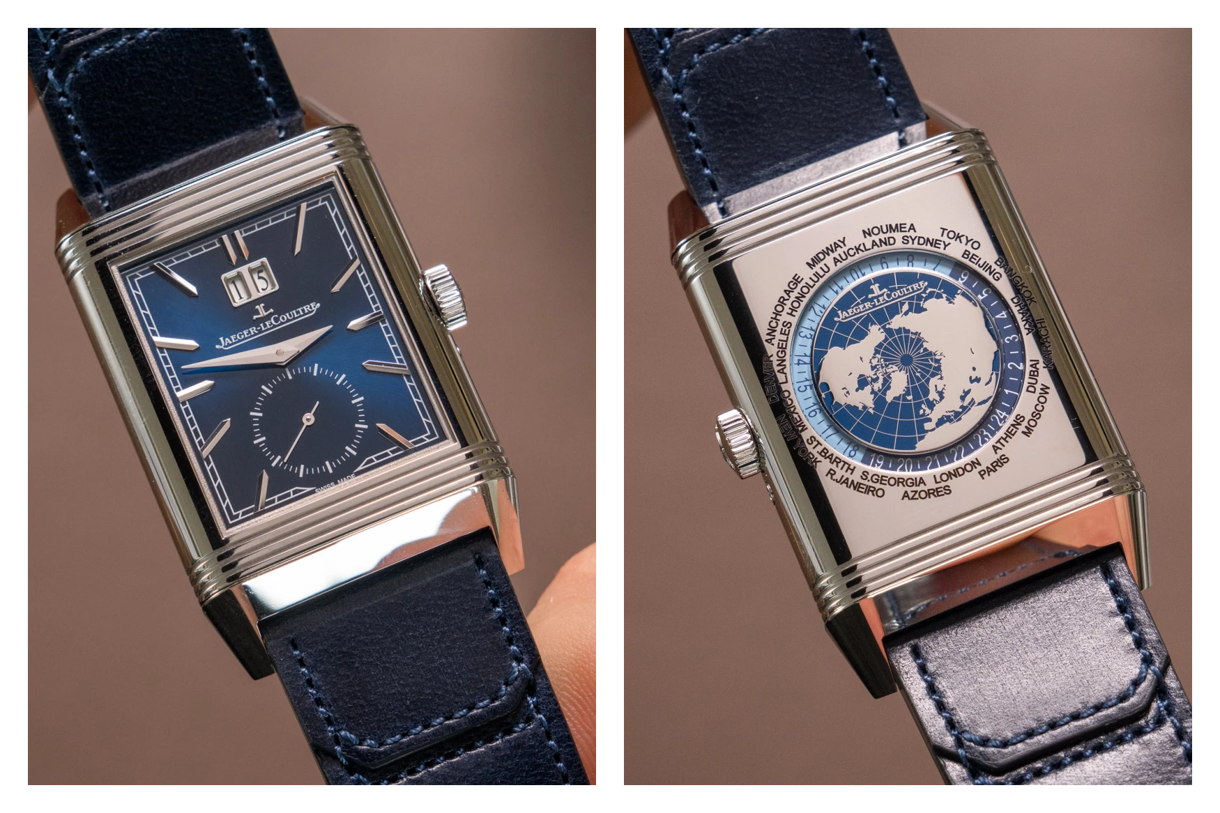 jaeger lecoultre reverso tribute geographic front and back