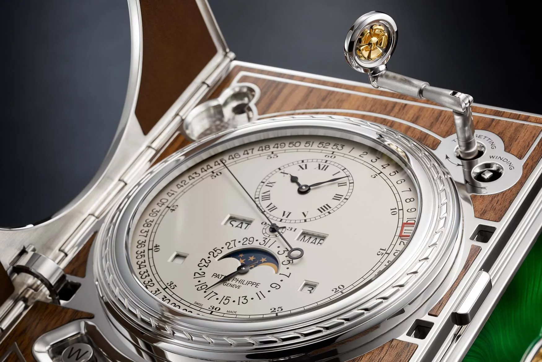 Patek Philippe Complicated Desk Clock 27000M | INTRODUCING
