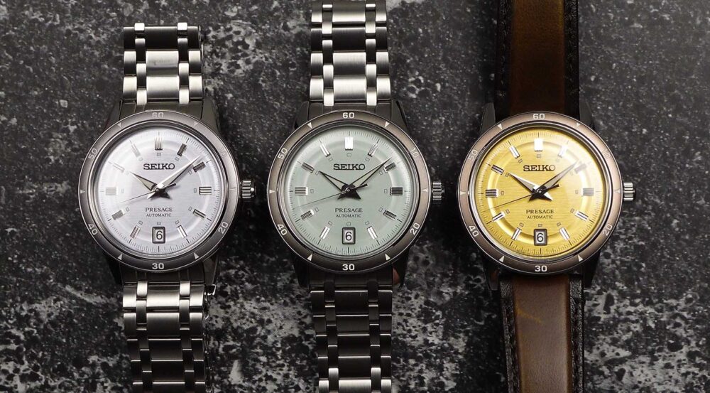 The new Seiko Presage Style60s explores depth and symmetry in true ’60s fashion