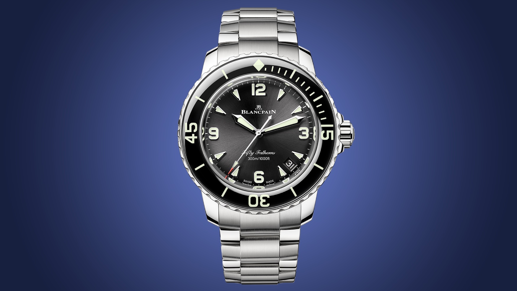 blancpain fifty fathoms automatique 42mm steel feature 1
