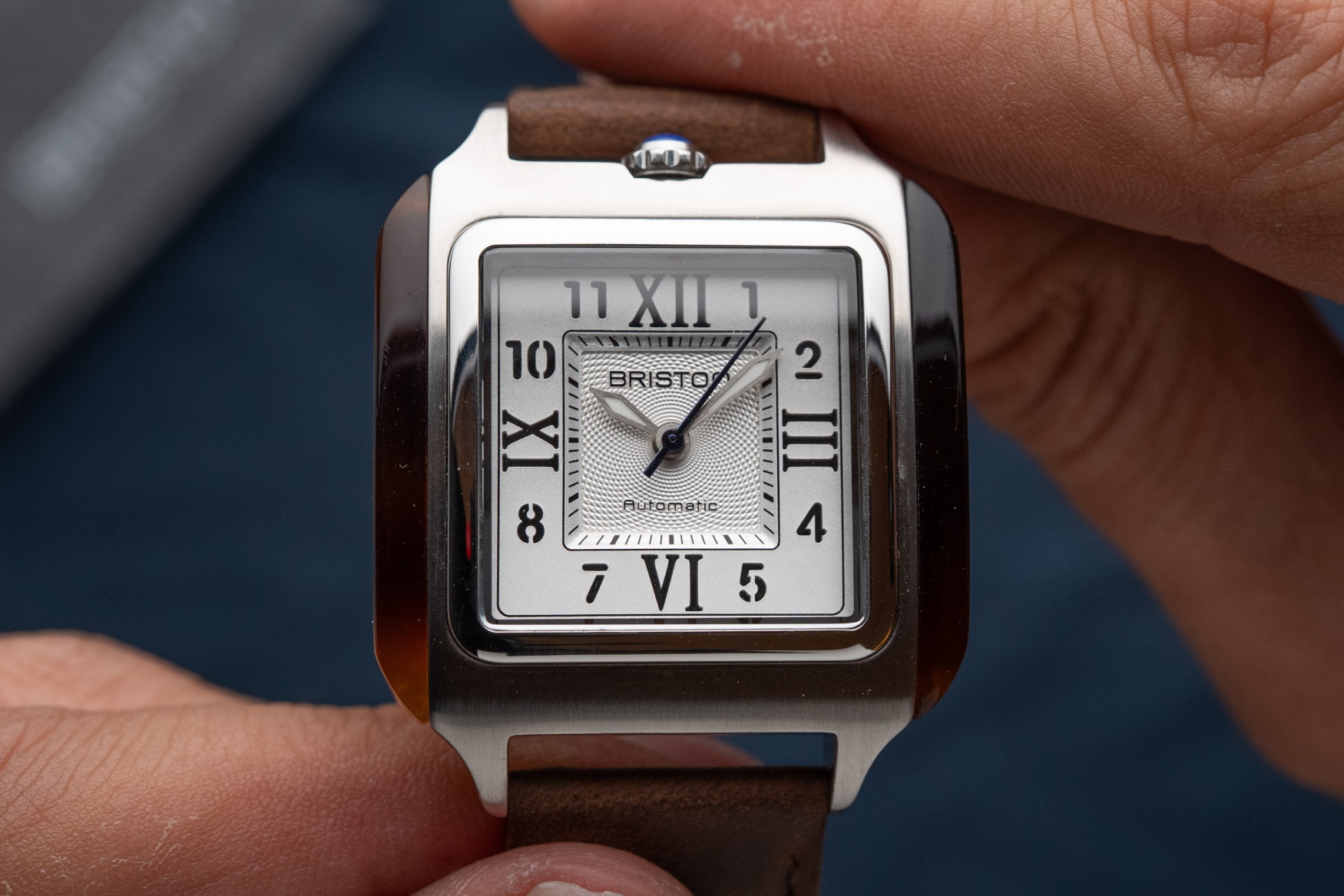 briston streamliner kennedy dial close up