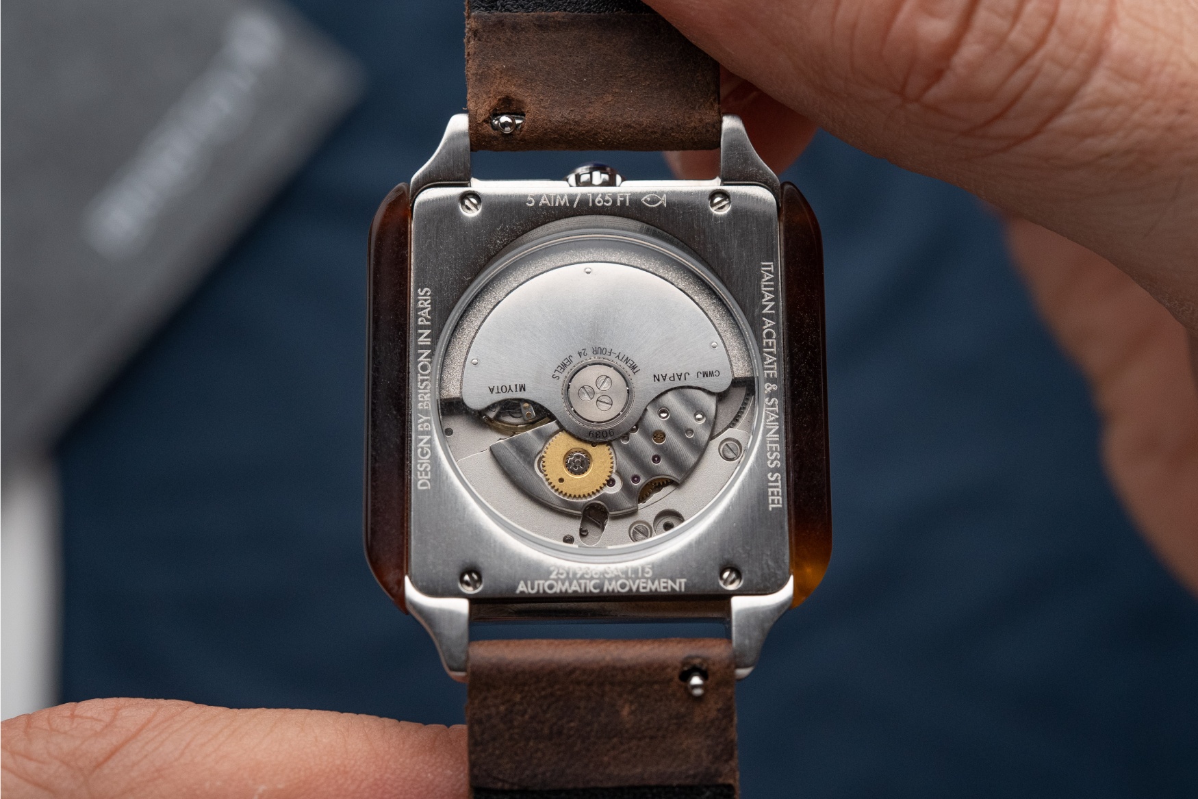 briston streamliner kennedy movement caseback