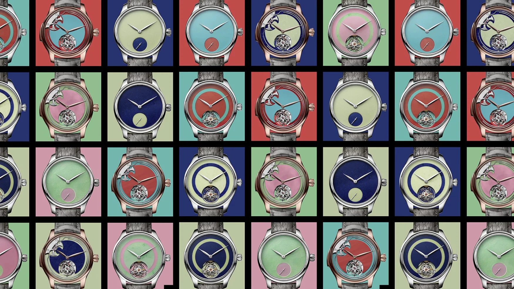 H . Moser & Cie ushers in a new pop era with the Endeavour Pop Collection
