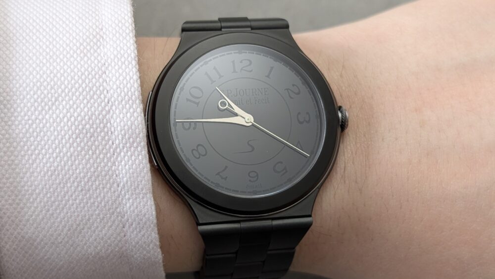 Heavy, black and secretive, the new F.P. Journe Chronomètre Furtif is surprising in all the right ways (live pics)