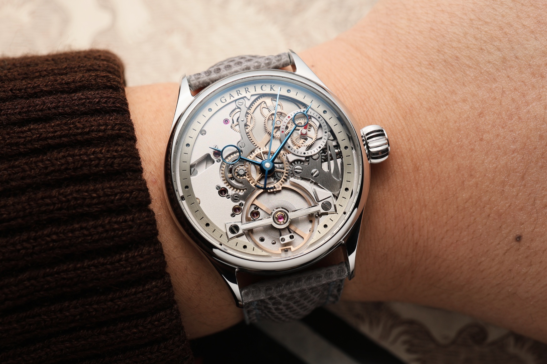 garrick s3 deadbeat seconds wrist