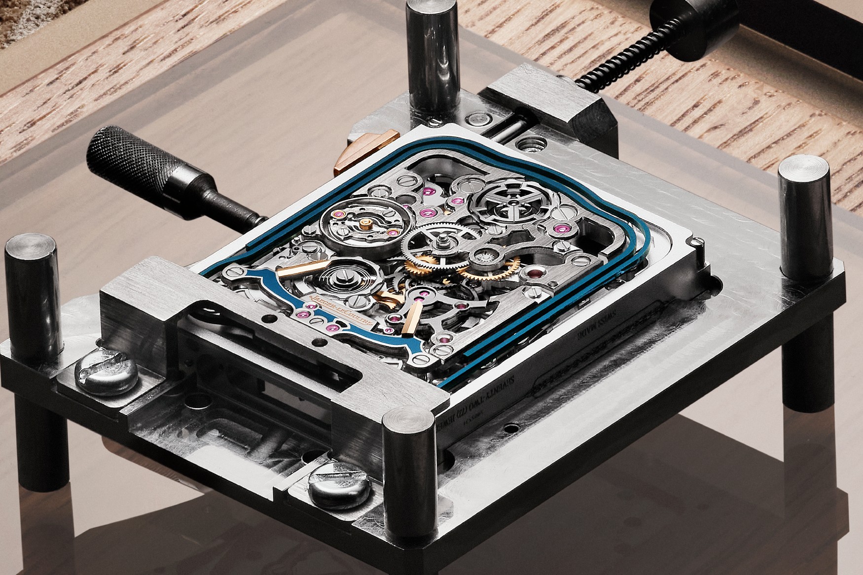 jaeger lecoultre reverso tribute minute repeater movement