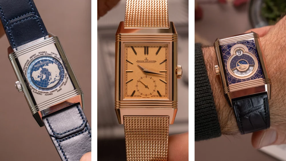 Every new Jaeger-LeCoultre Reverso introduced at Watches & Wonders 2025, including the Geographic and all gold Monoface