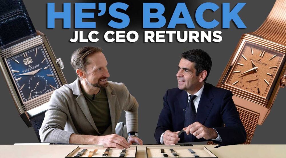 Why 2025 is another year of the Jaeger-LeCoultre Reverso, as told by returning CEO Jérôme Lambert