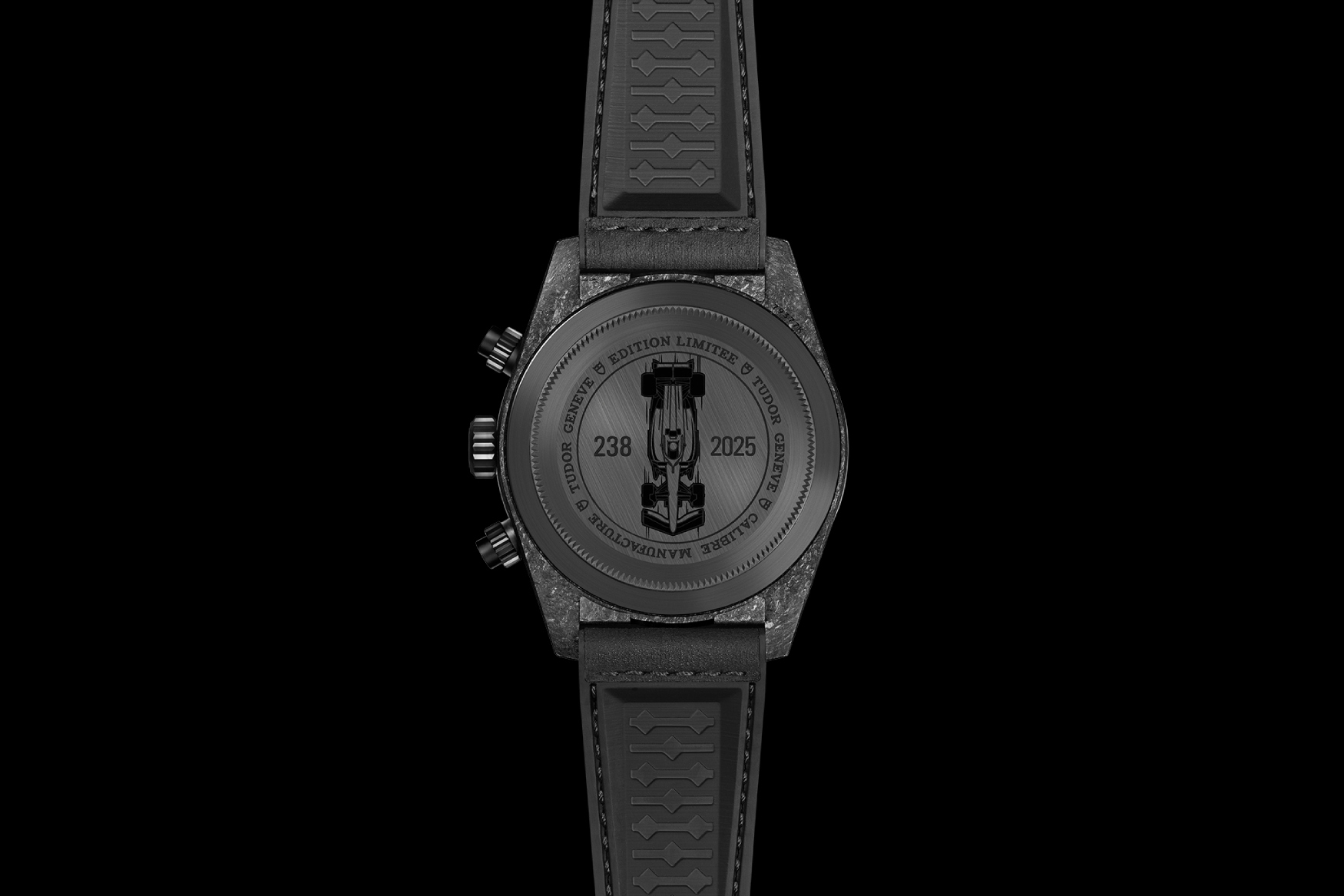 Black Bay Chrono Carbon 25 caseback