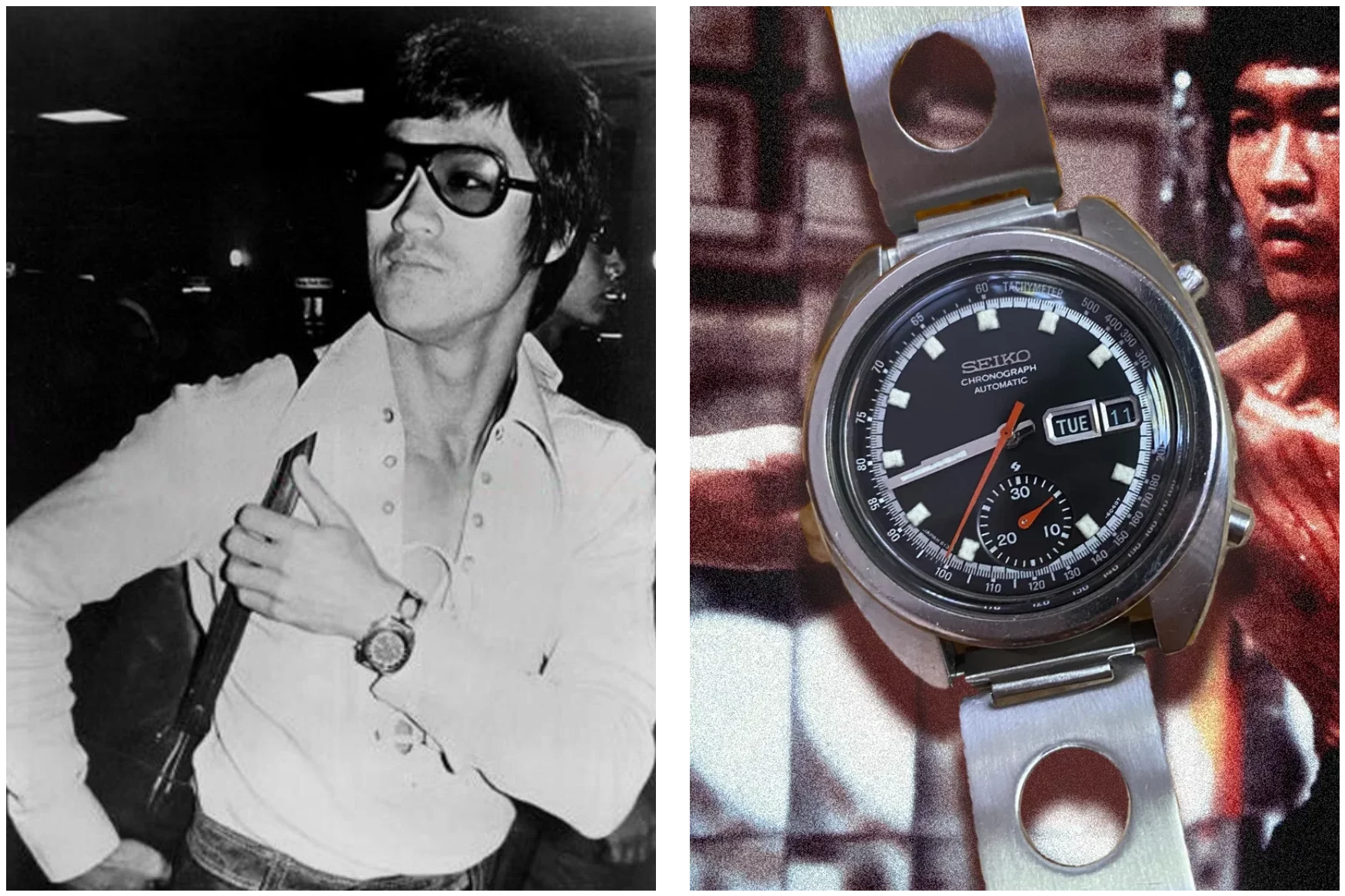 Bruce Lee Seiko 5 Sports 6139 6010