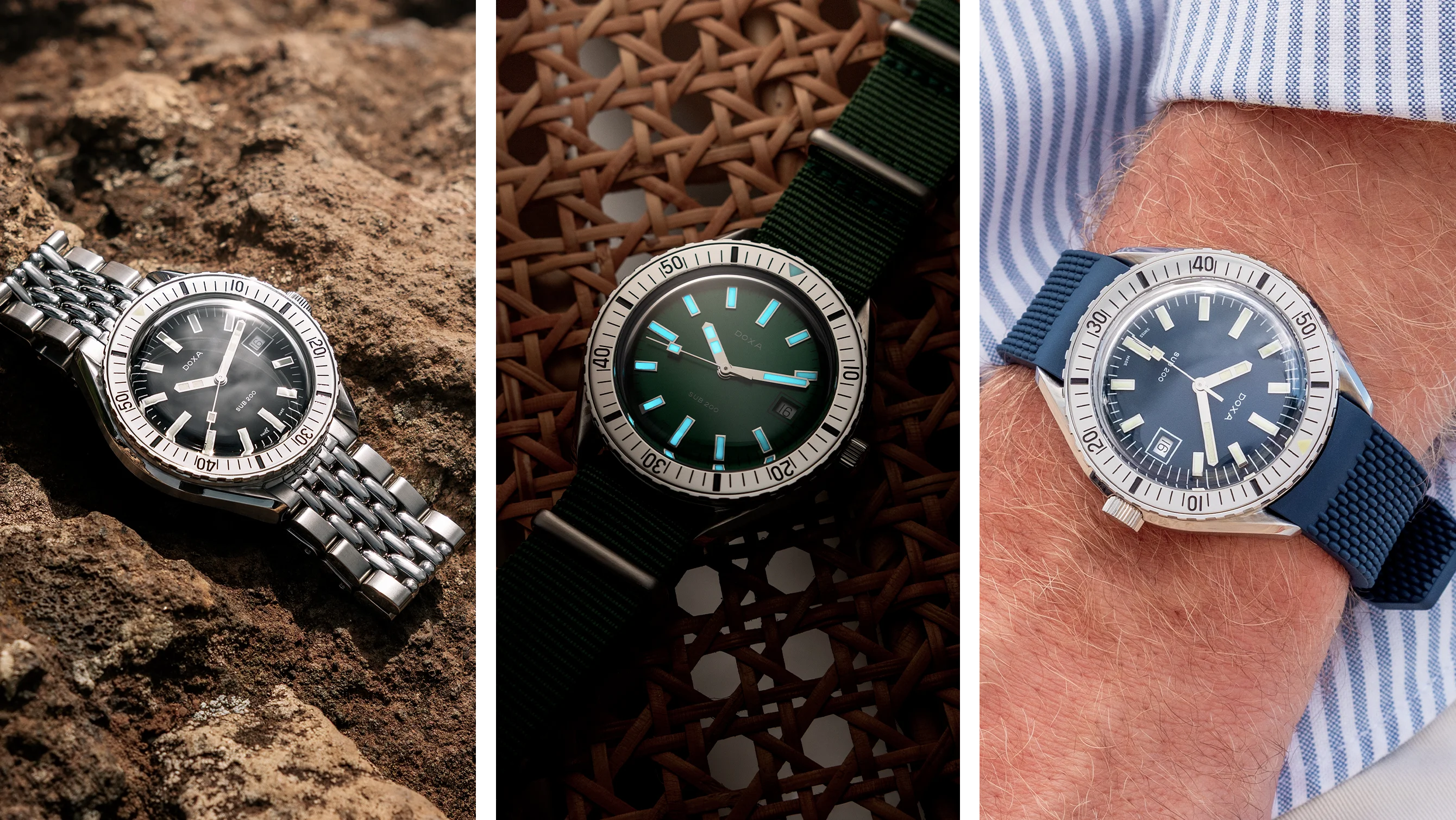 Doxa refreshes the SUB 200 range with a new steel bezel, proving that small changes can offer a big impact