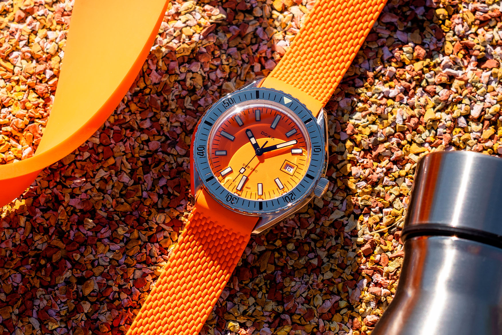 Doxa Sub 200 professional orange