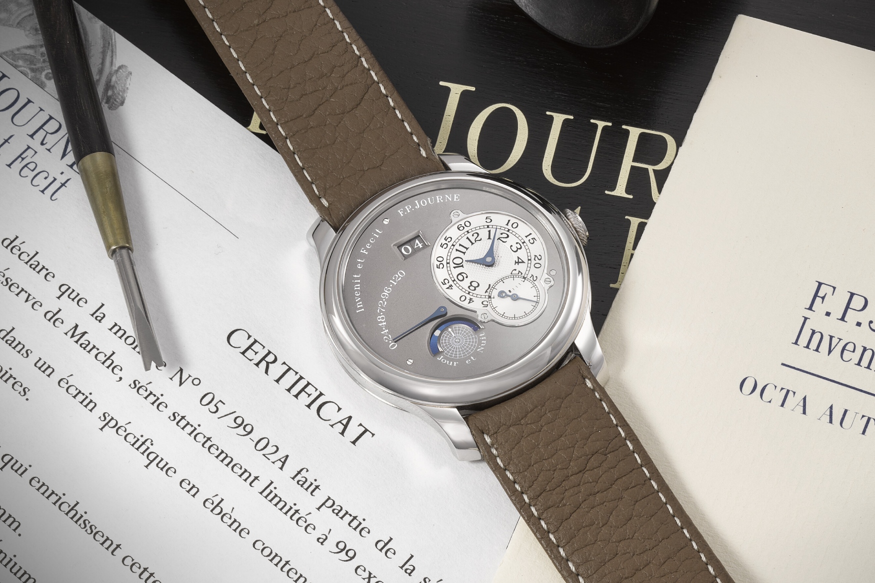 F P Journe Ruthenium Set 5 99 (Lots 74 79 Christie’s)
