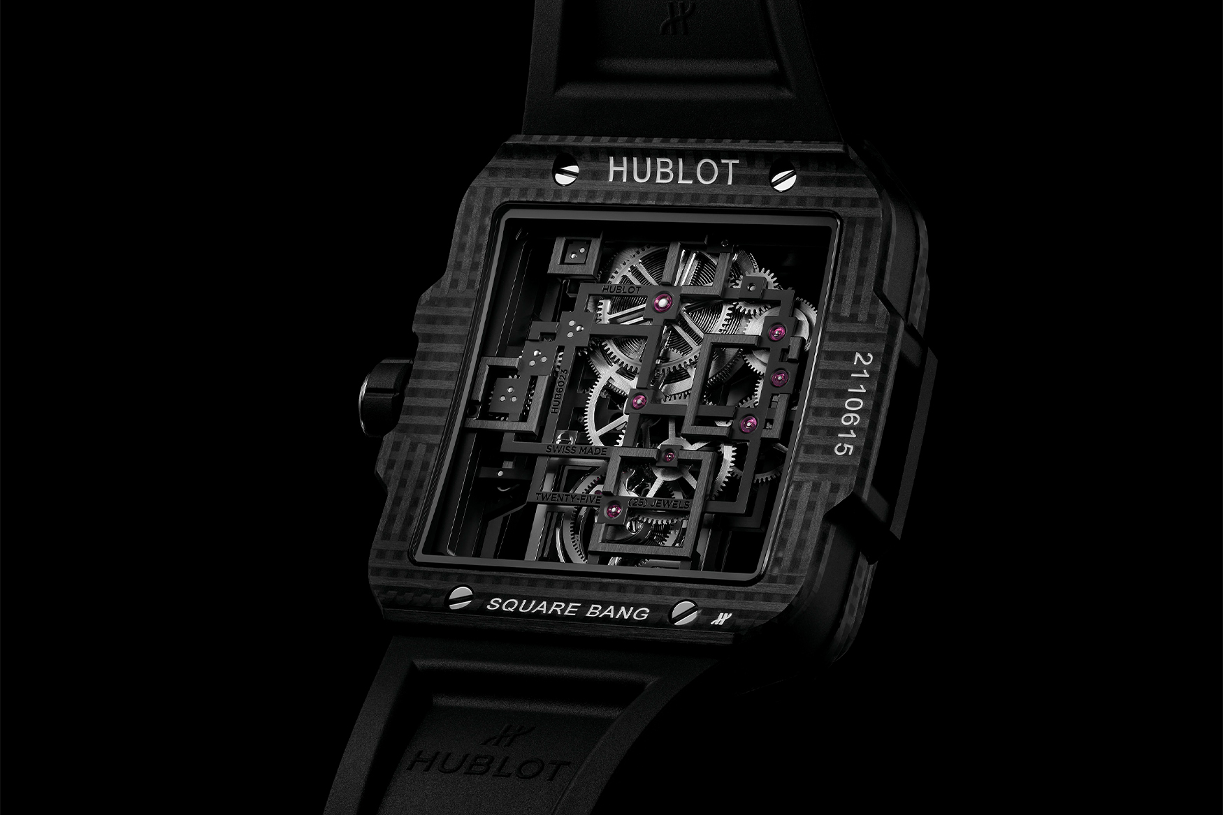 Hublot Square Bang Tourbillon 4 Day back