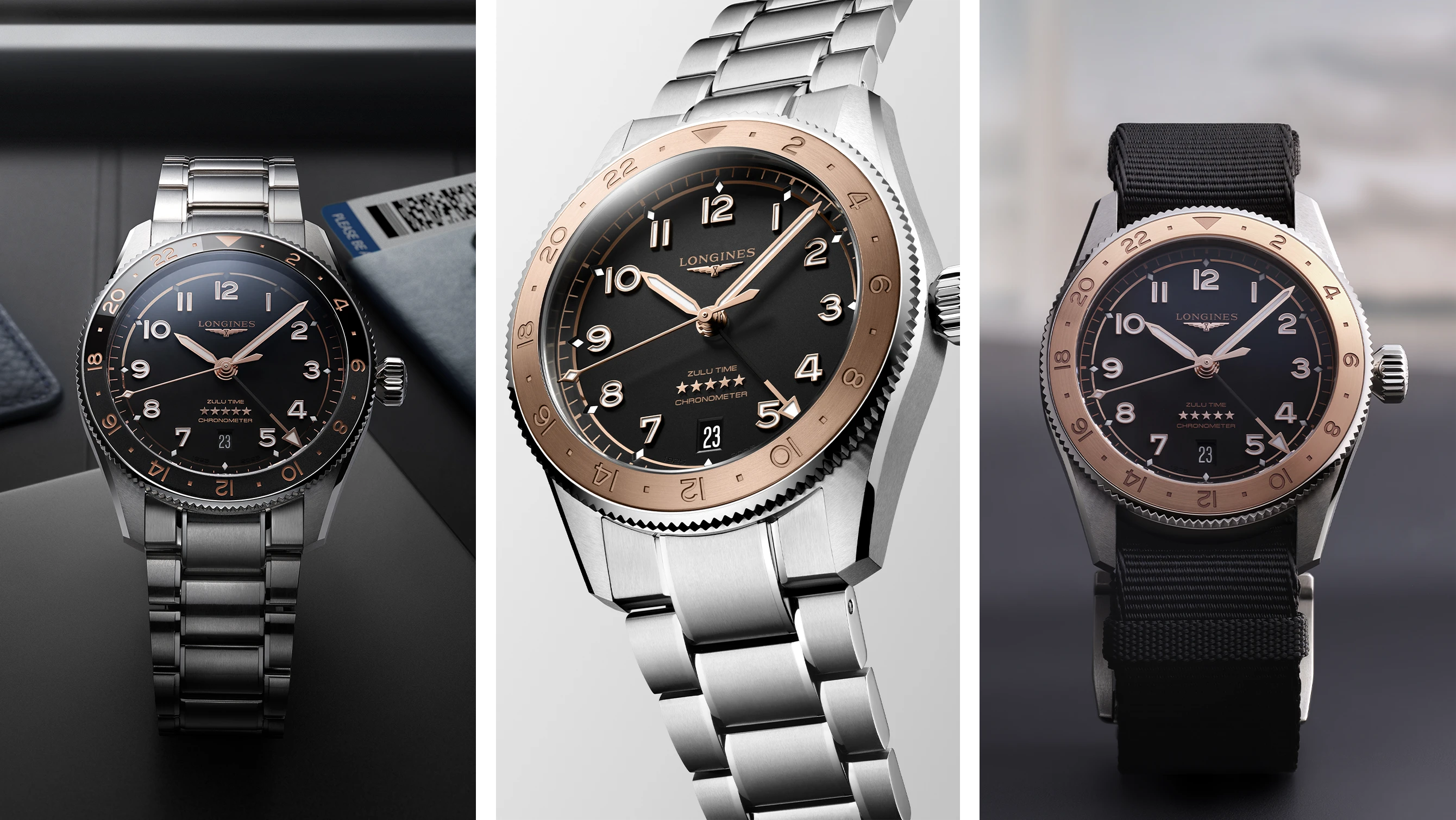 Longines expands the Spirit Zulu Time range with the 100th anniversary-marking 1925 collection