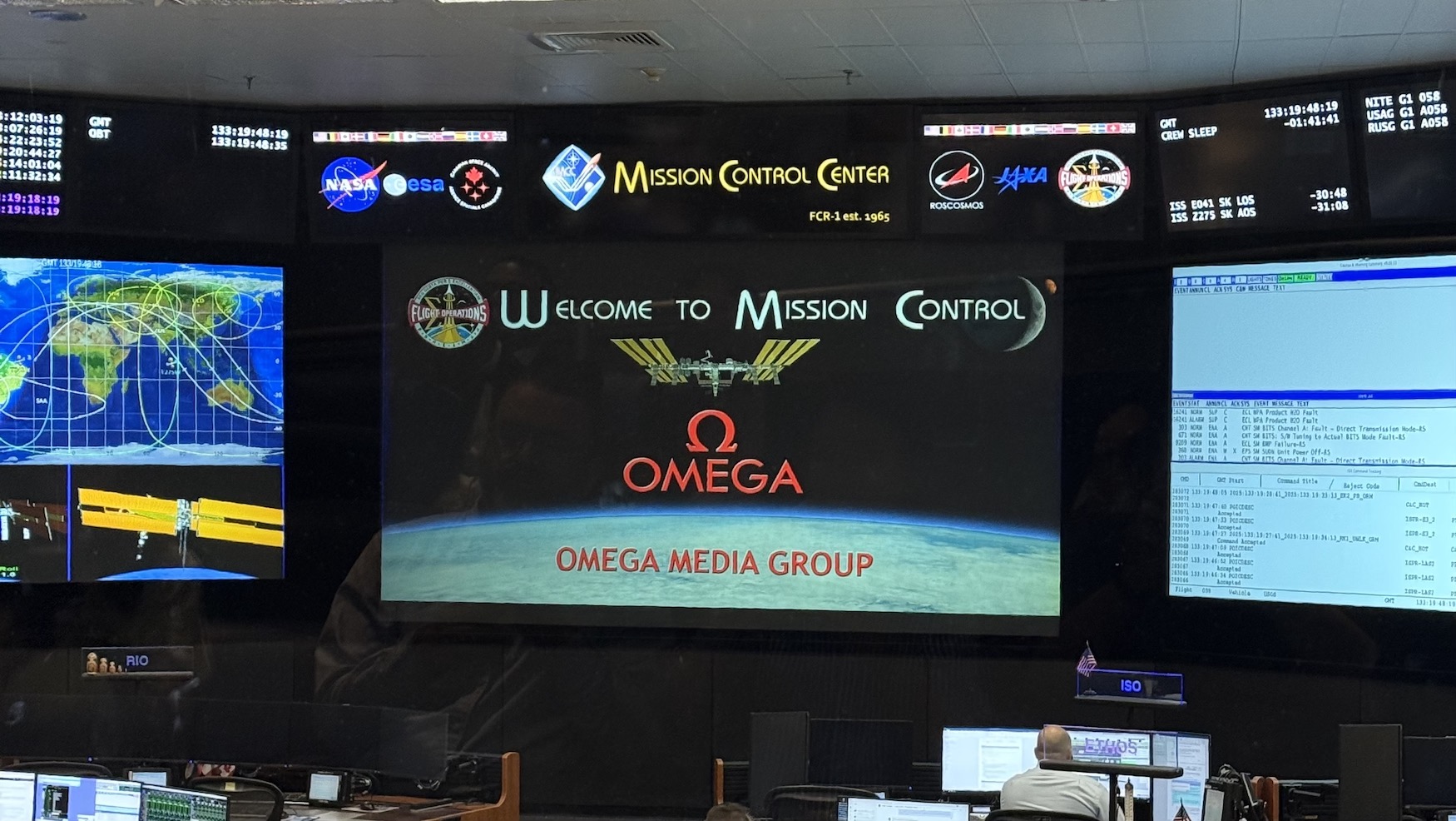 Omega Nasa houston trip 2025 11