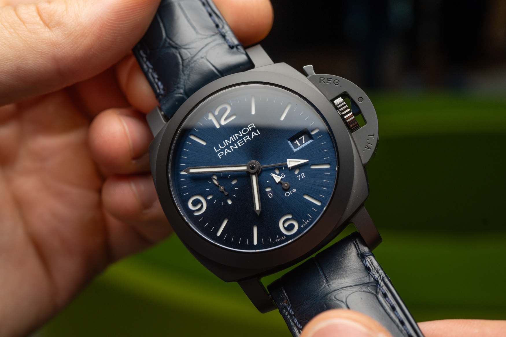 Panerai Luminor GMT Power Reserve Ceramica Ref PAM01574