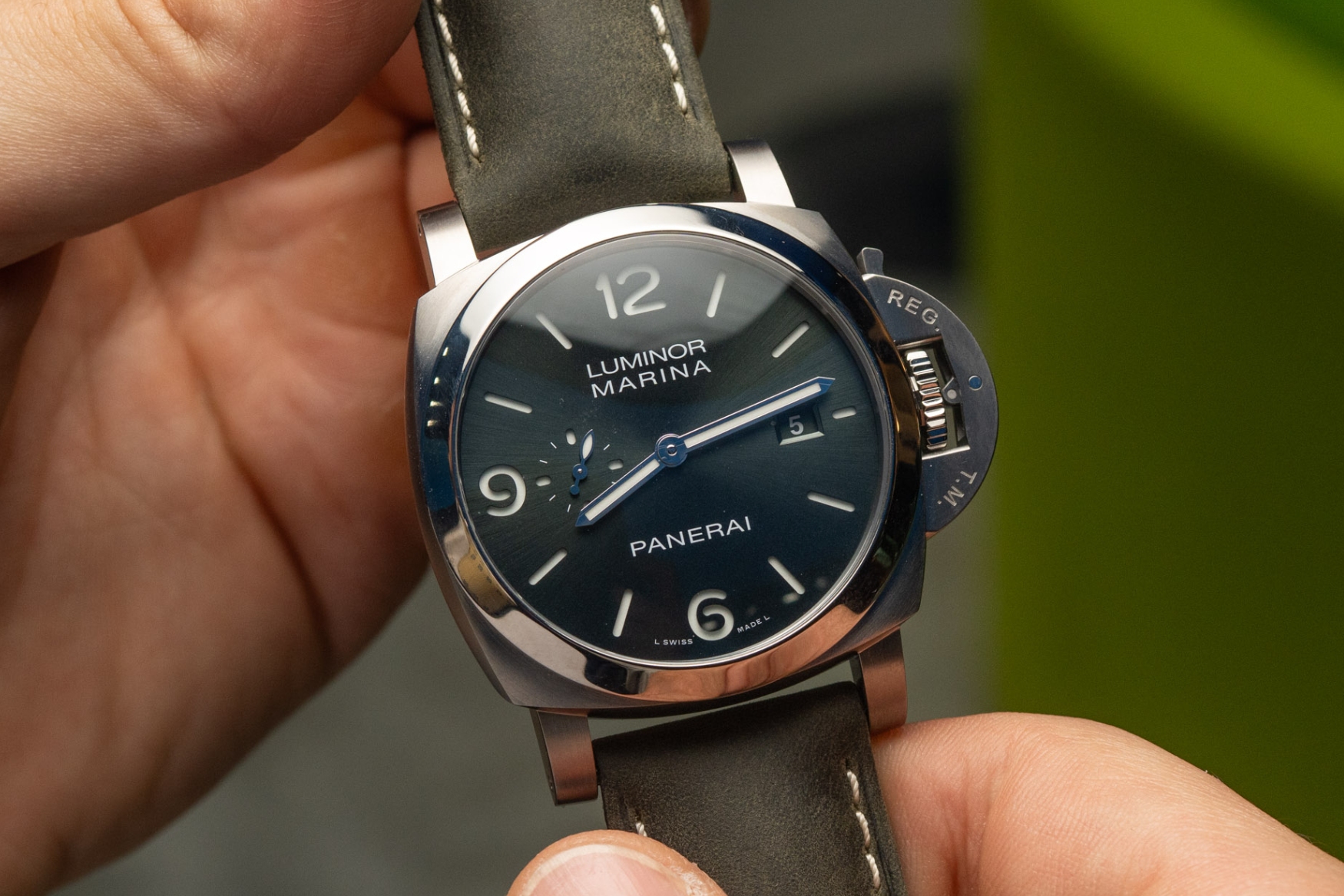 Panerai Luminor Marina Titanio Ref PAM03325 Dial