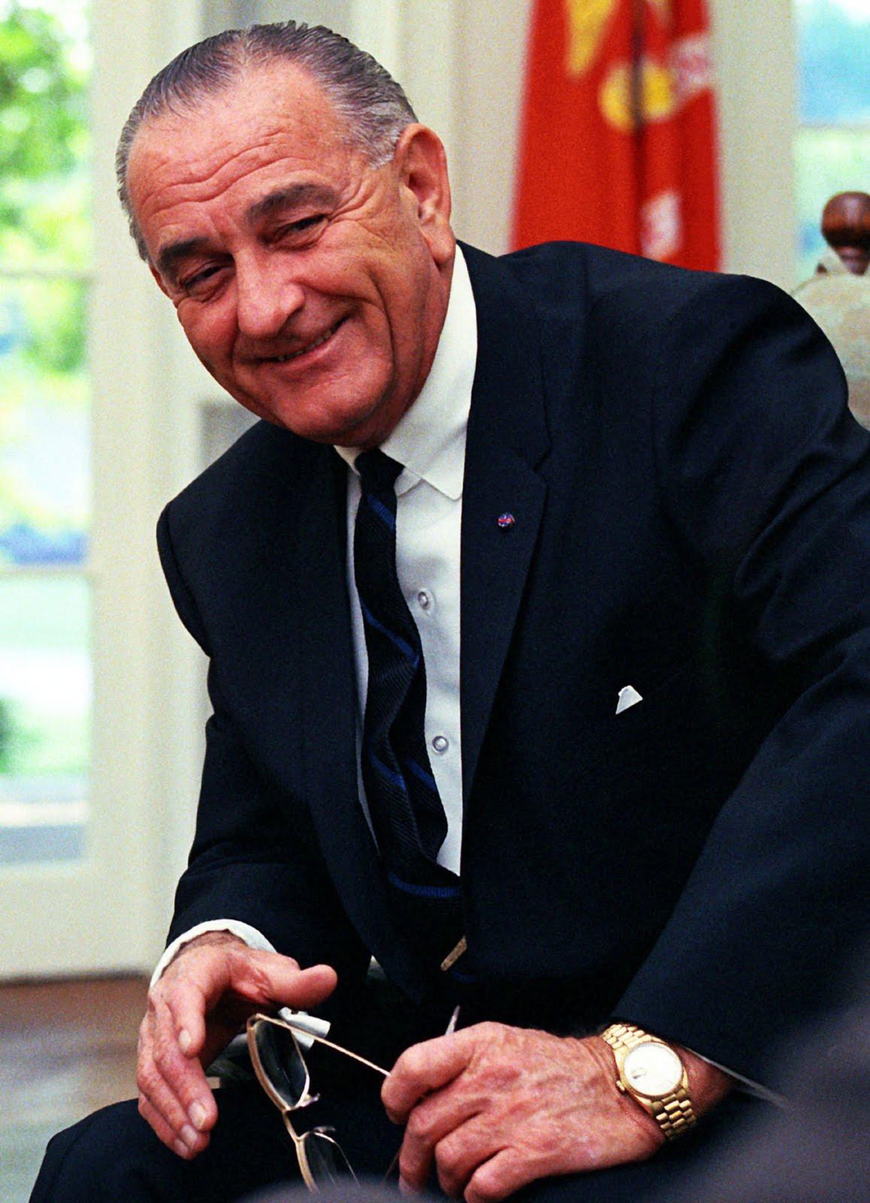President lyndon b Johnson Rolex Presidental day date