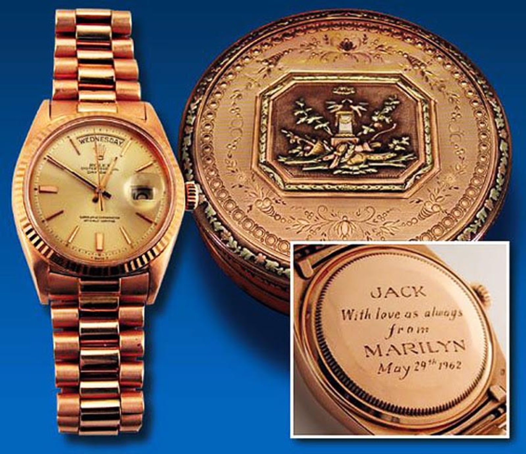 Rolex Day Date Marilyn Monroe JFK1 (1)
