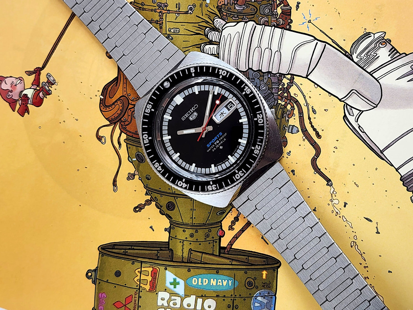 Seiko 5 Sports 6106 8120