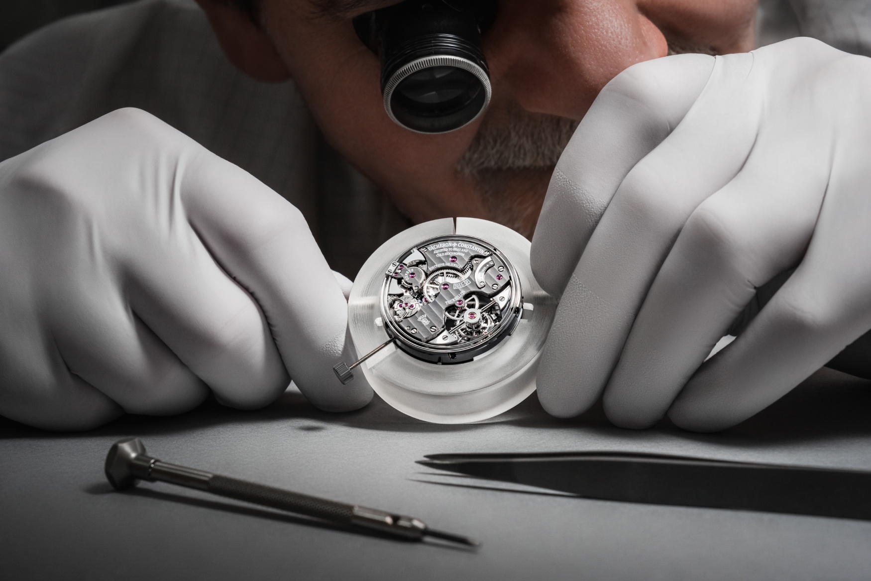 Vacheron Constantin Overseas Grand Complication Openface watchmaker