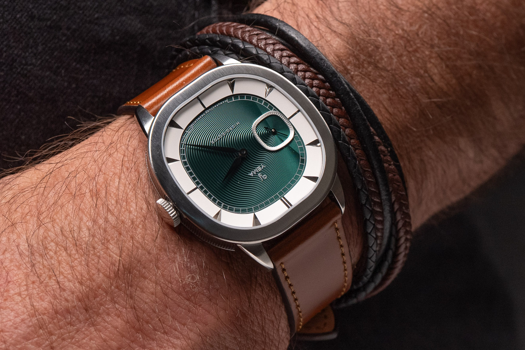 Yema Granvelle CMM 20 on wrist