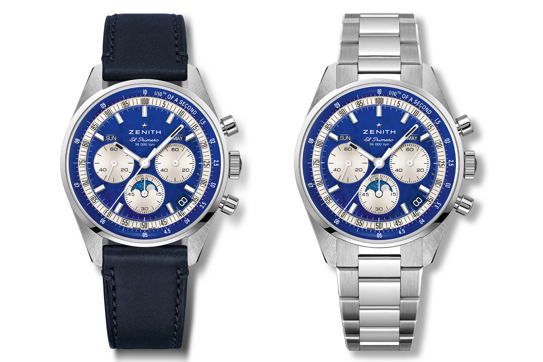 Zenith Chronomaster Original Lapis pair
