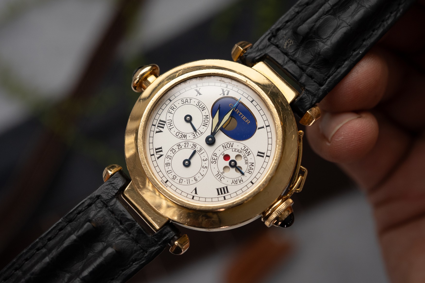 cartier pasha perpetual calendar minute repeater genta 2