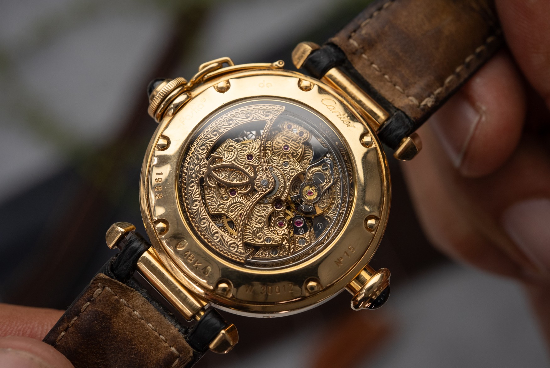 cartier pasha perpetual calendar minute repeater genta movement
