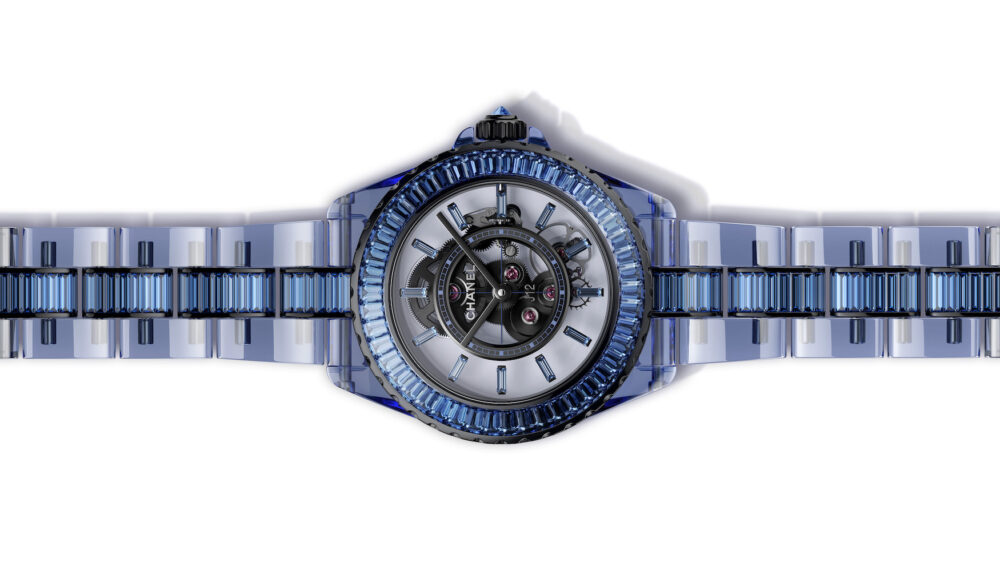 The Chanel J12 X-Ray bares all of the brand’s watchmaking skill in full transparency