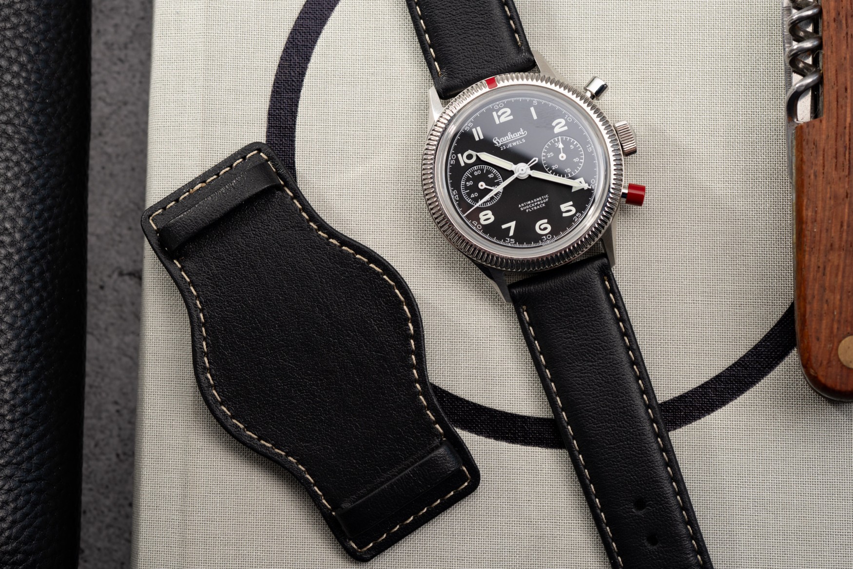 hanhart 417 es heritage flyback strap