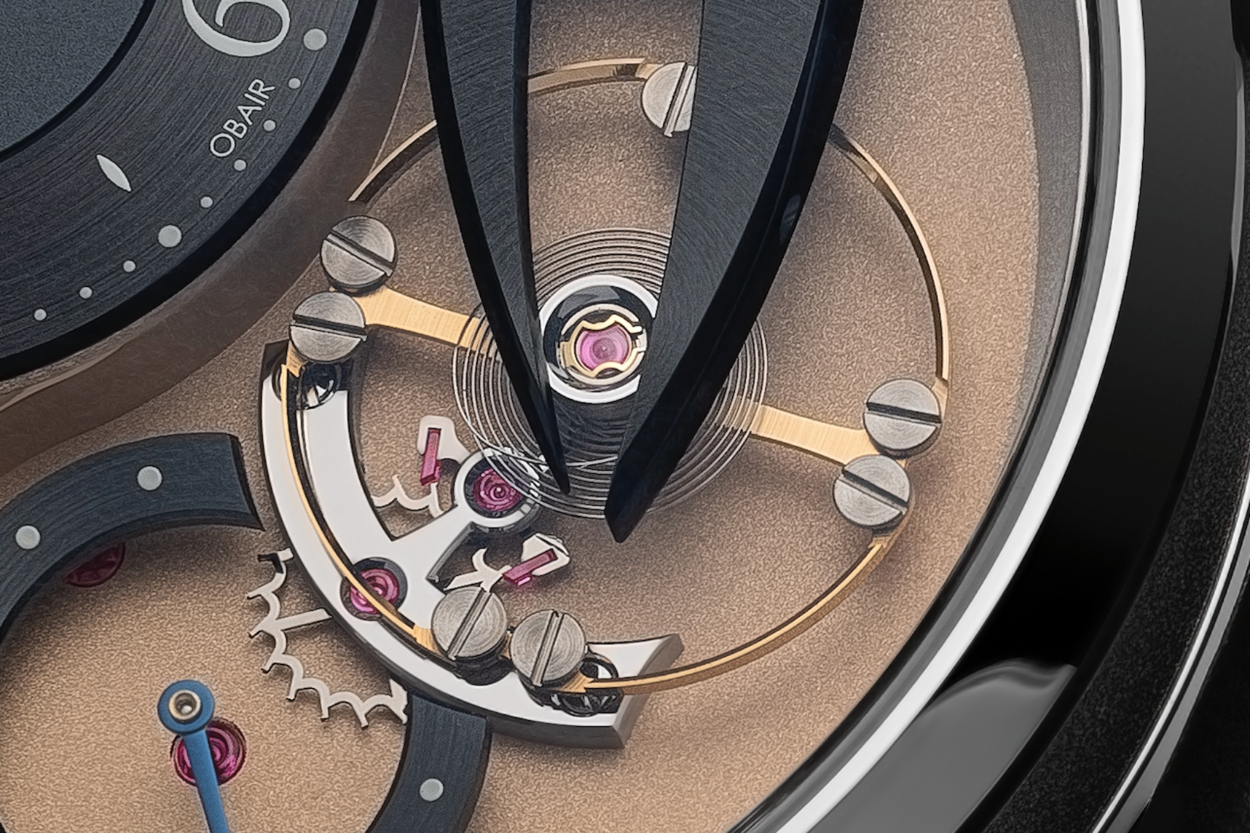 mcgonigle ogma escapement close up
