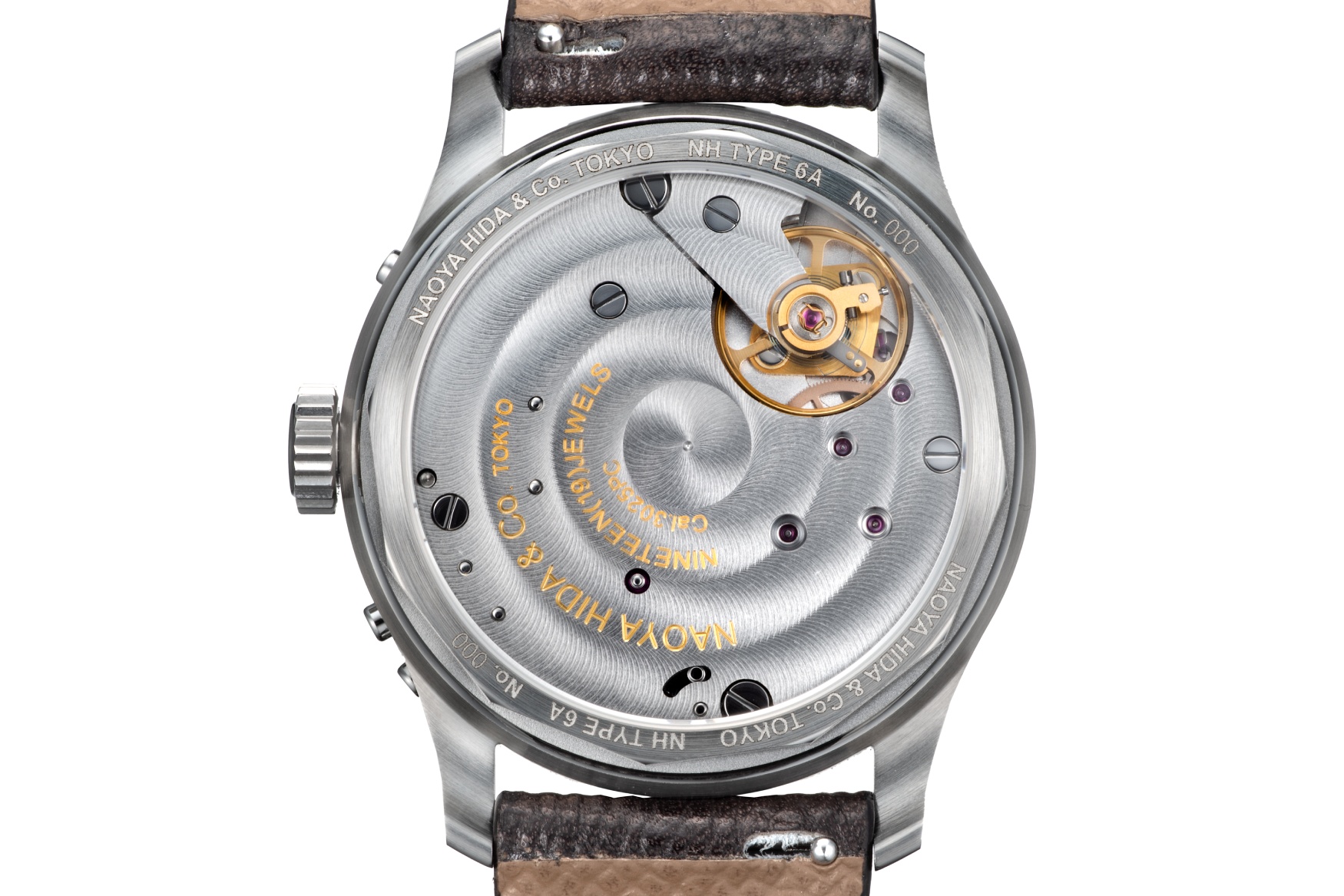naoya hida nh type 6a caseback movement