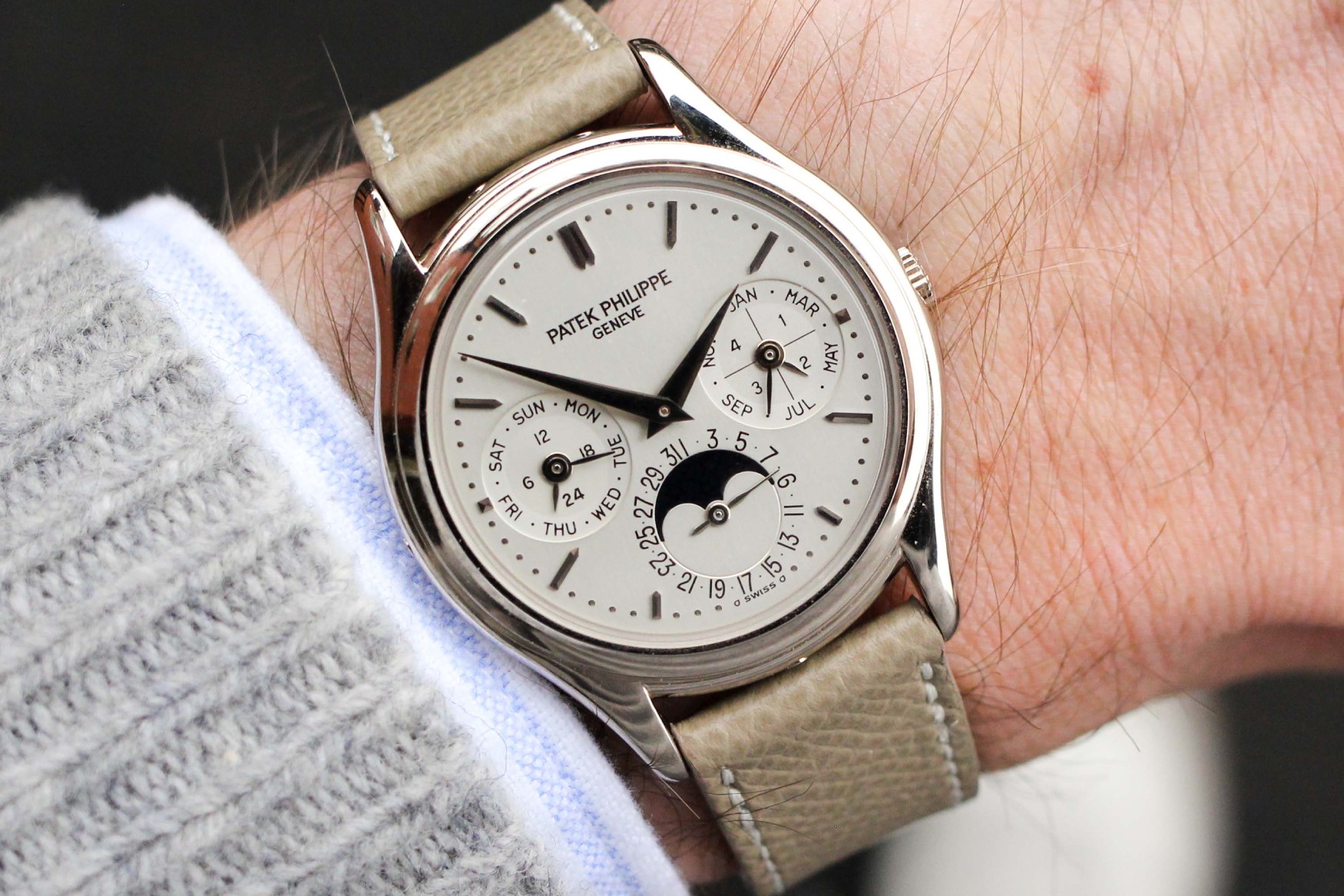 patek philippe 3940g perpetual calendar wrist