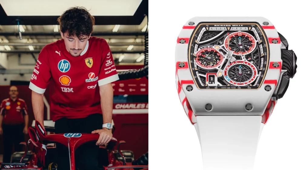 Charles Leclerc’s new RM 72-01 is his next collab with long-time supporter Richard Mille
