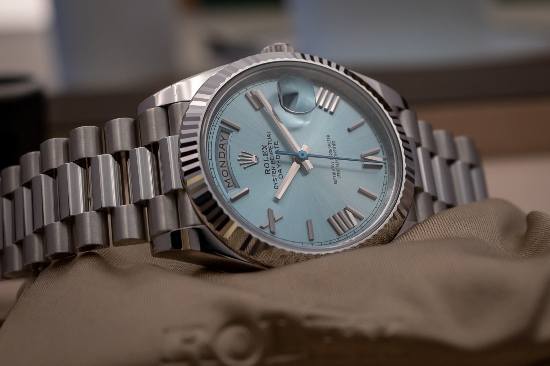 rolex day date platinum