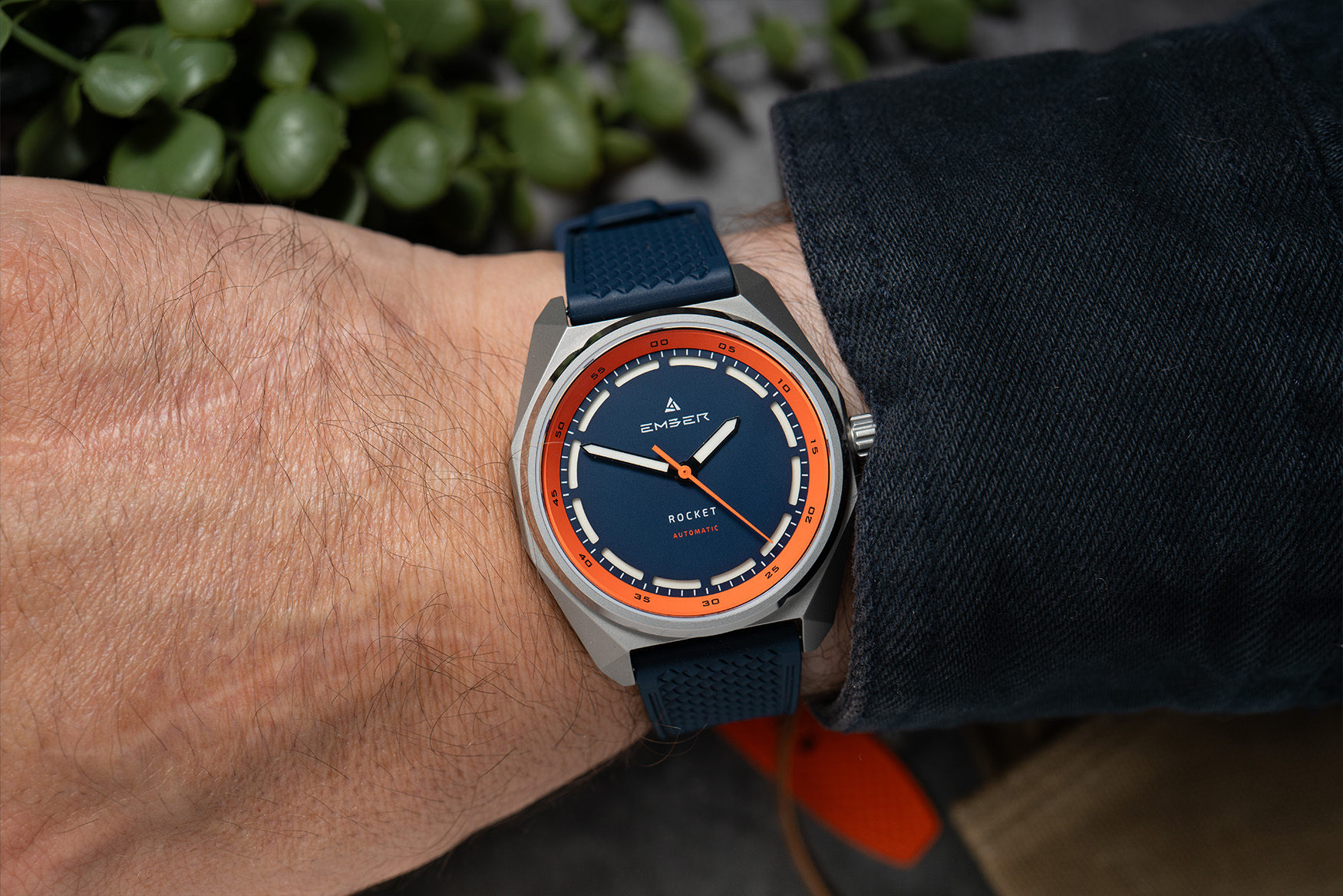 Ember Rocket Blue Orange Rubber List