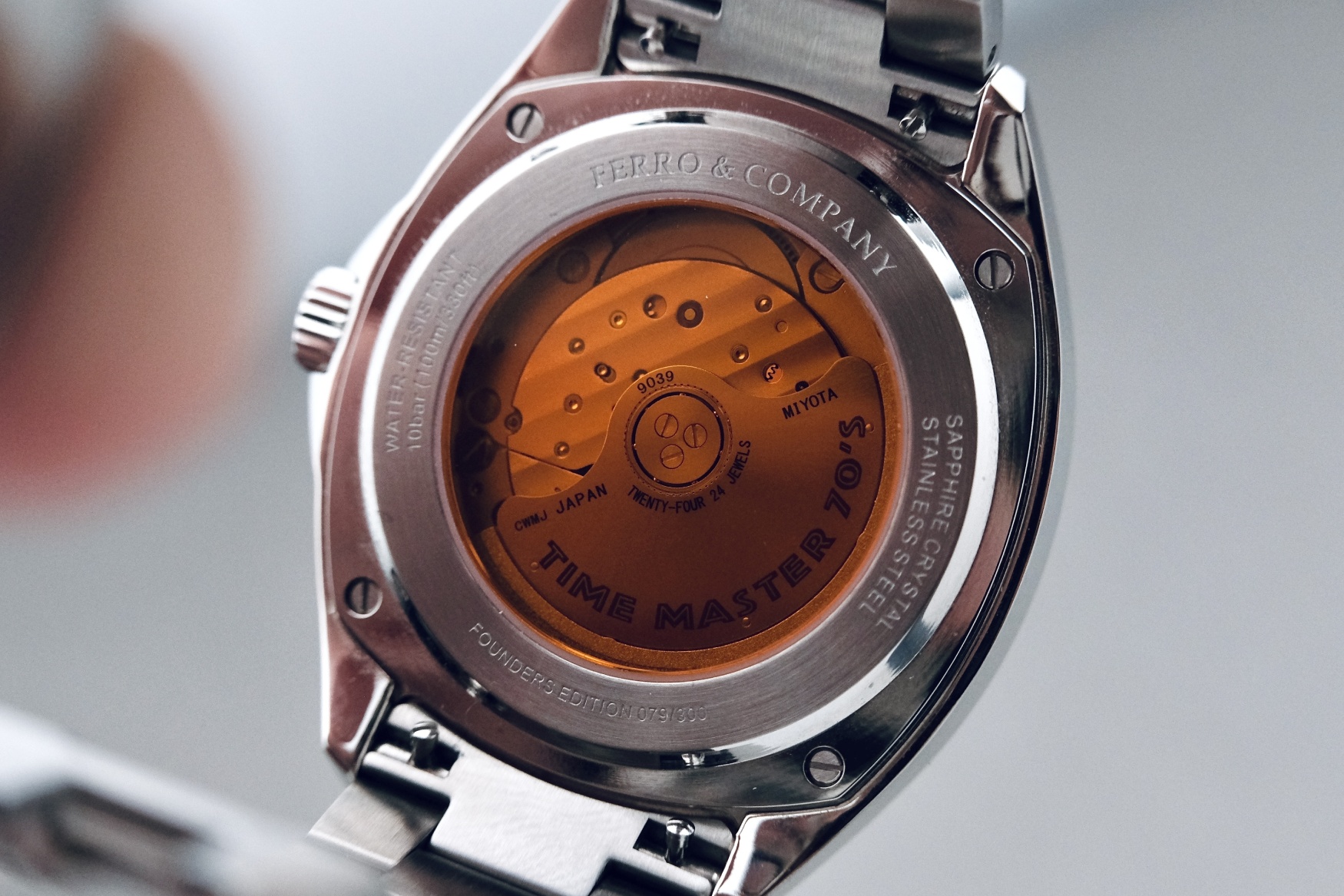 Ferrotime Master 70 Case Back