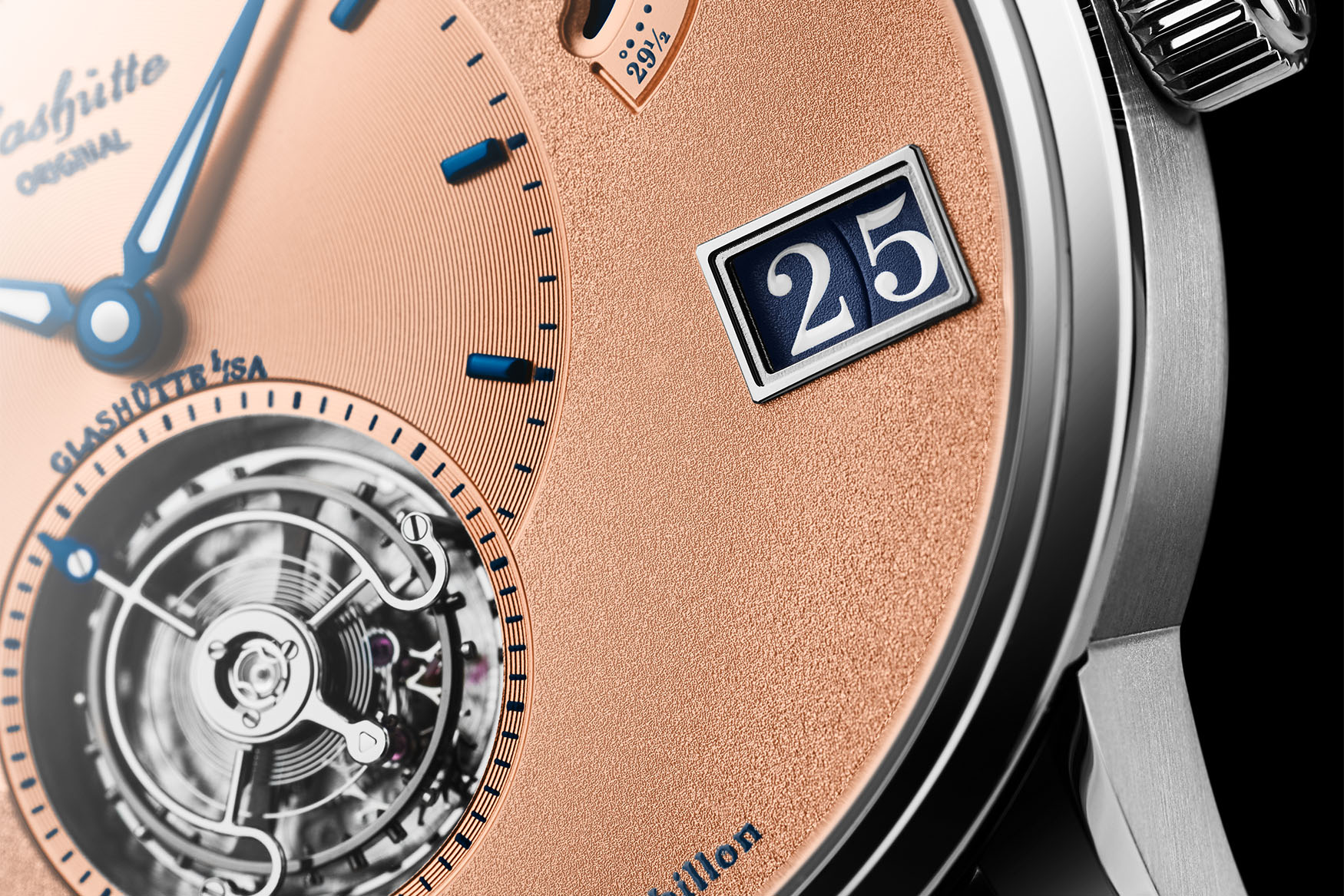 Glashütte Original Panolunartourbillon platinum dial