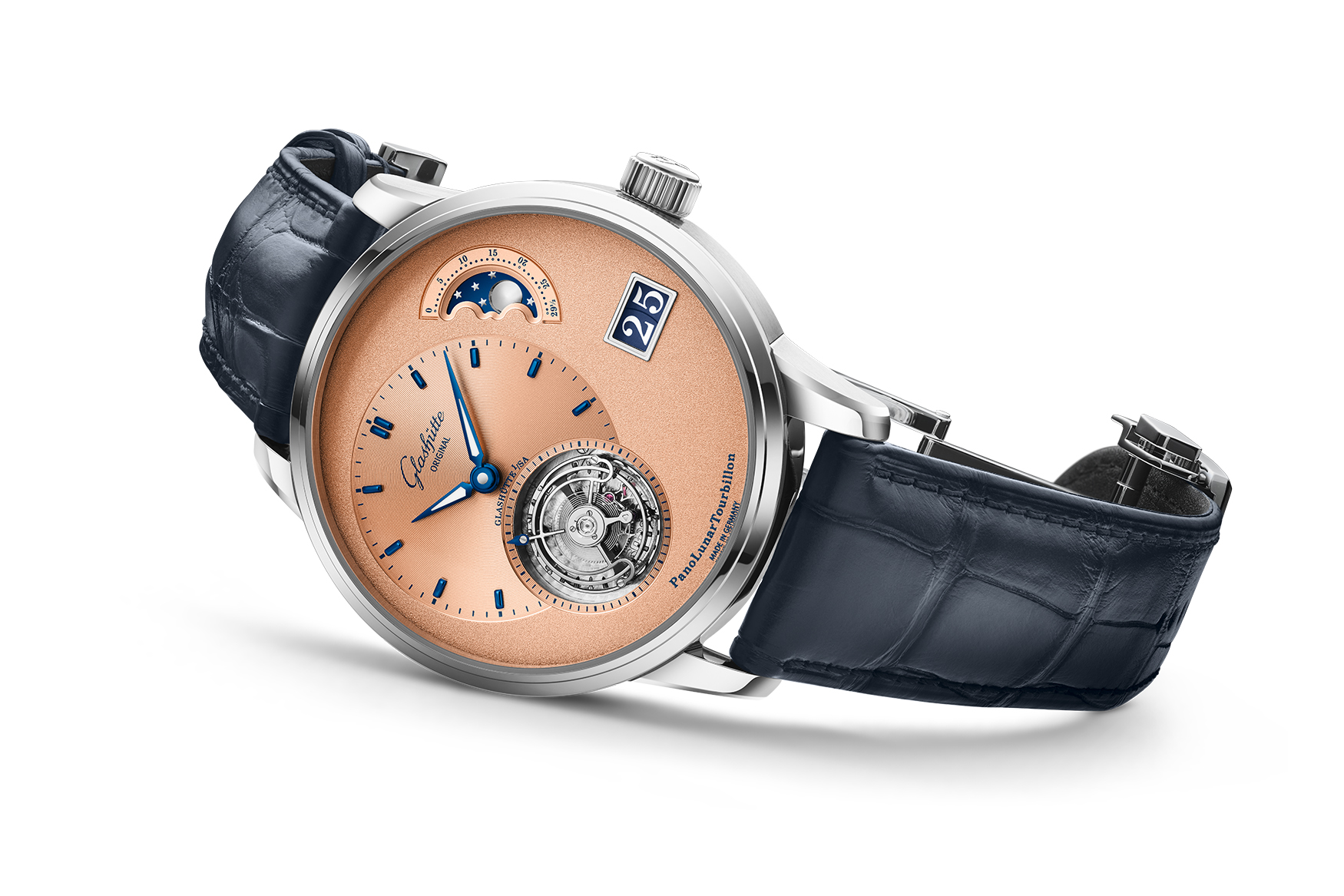 Glashütte Original Panolunartourbillon platinum front