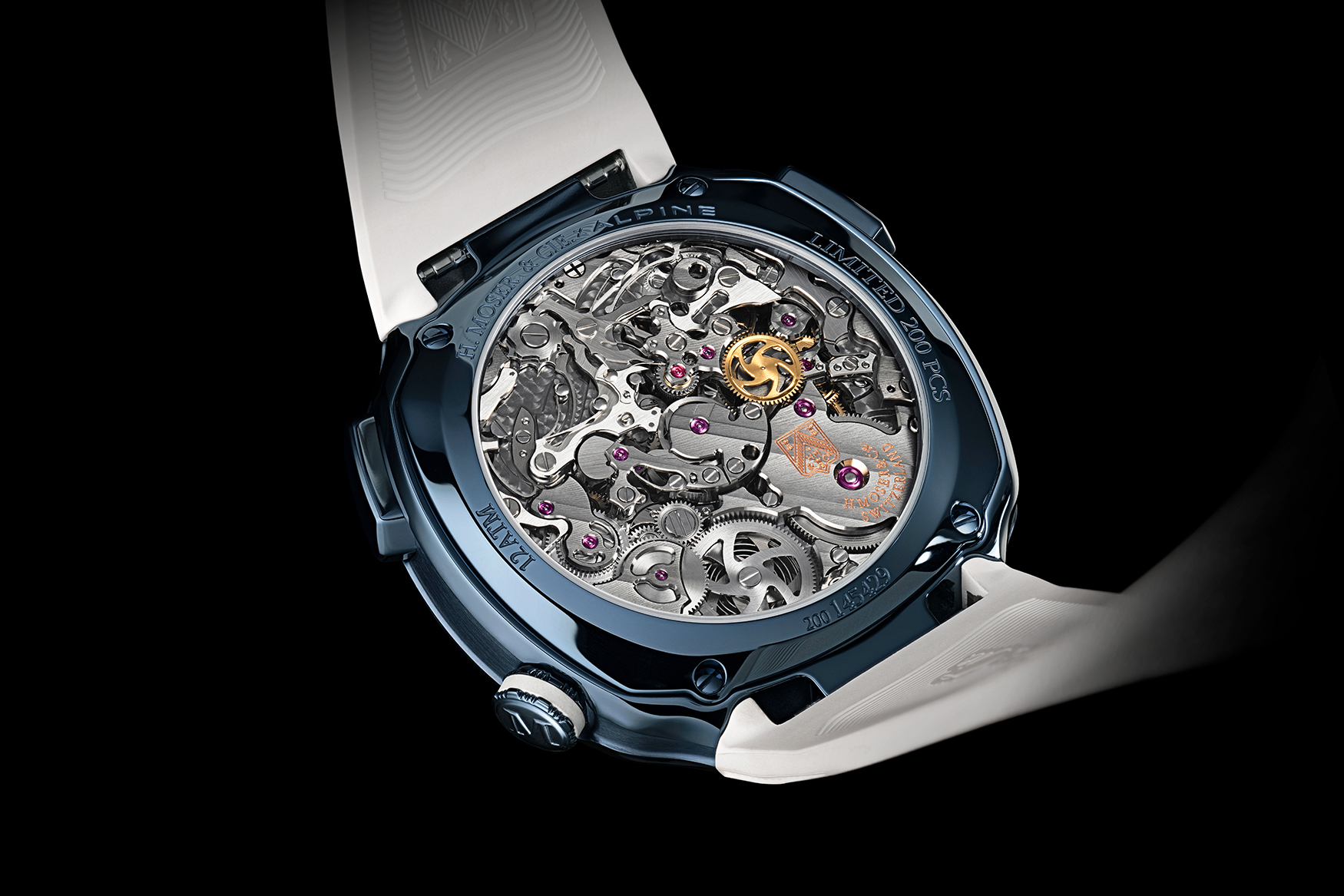 H Moser Alpine Streamliner Movement