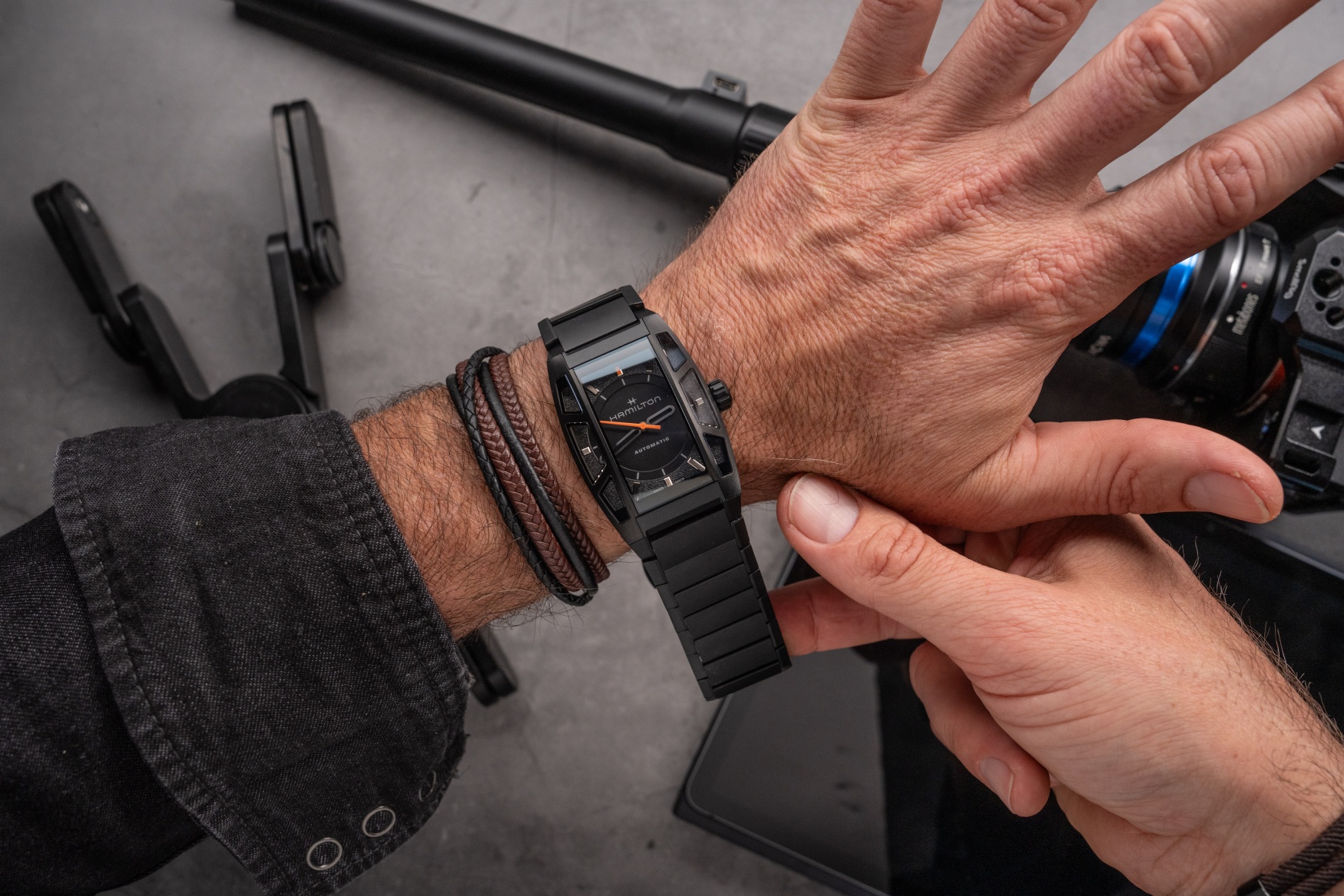 Hamilton American Classic Boulton Death Stranding 2 Limited Edition bracelet