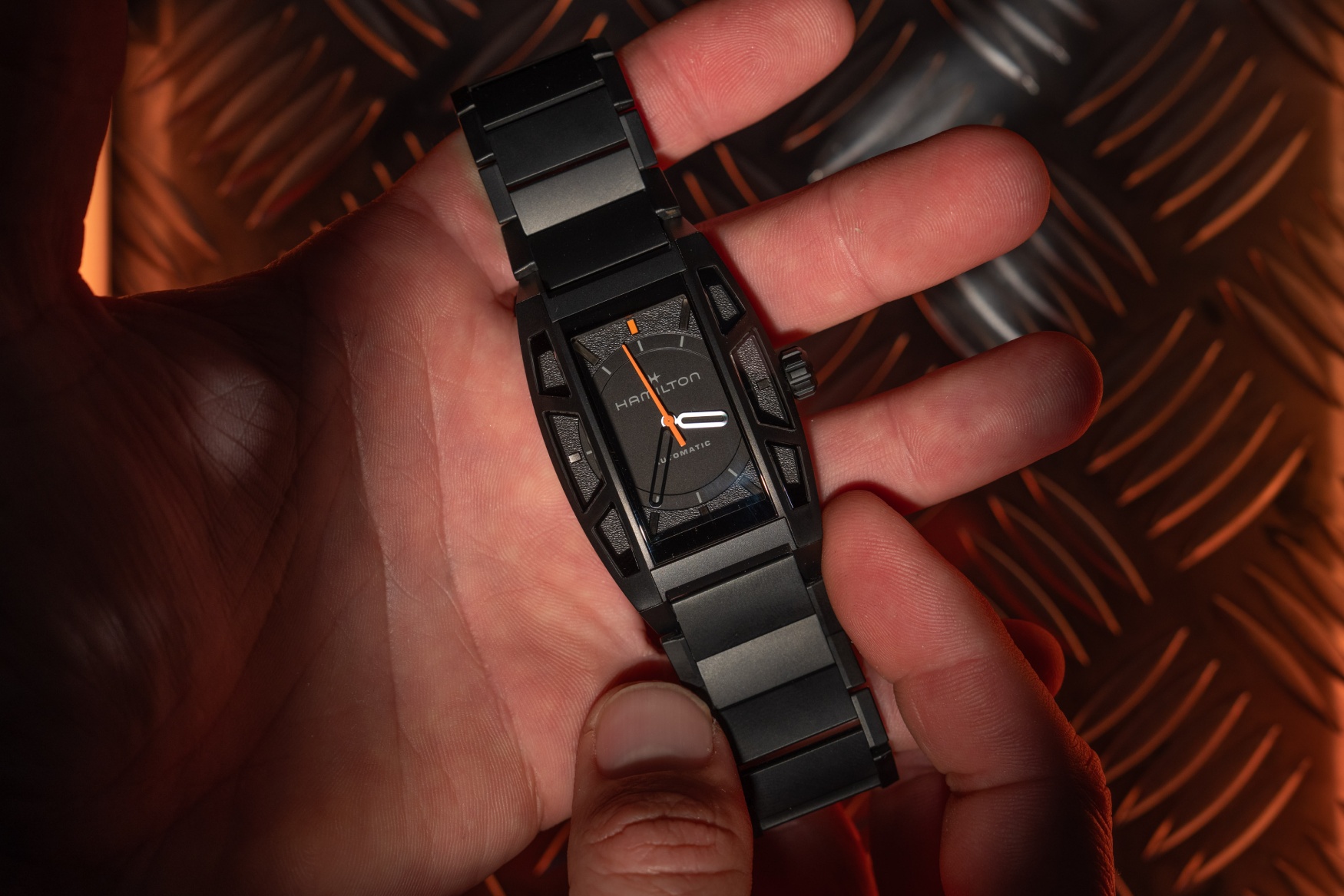 Hamilton American Classic Boulton Death Stranding 2 Limited Edition in hand