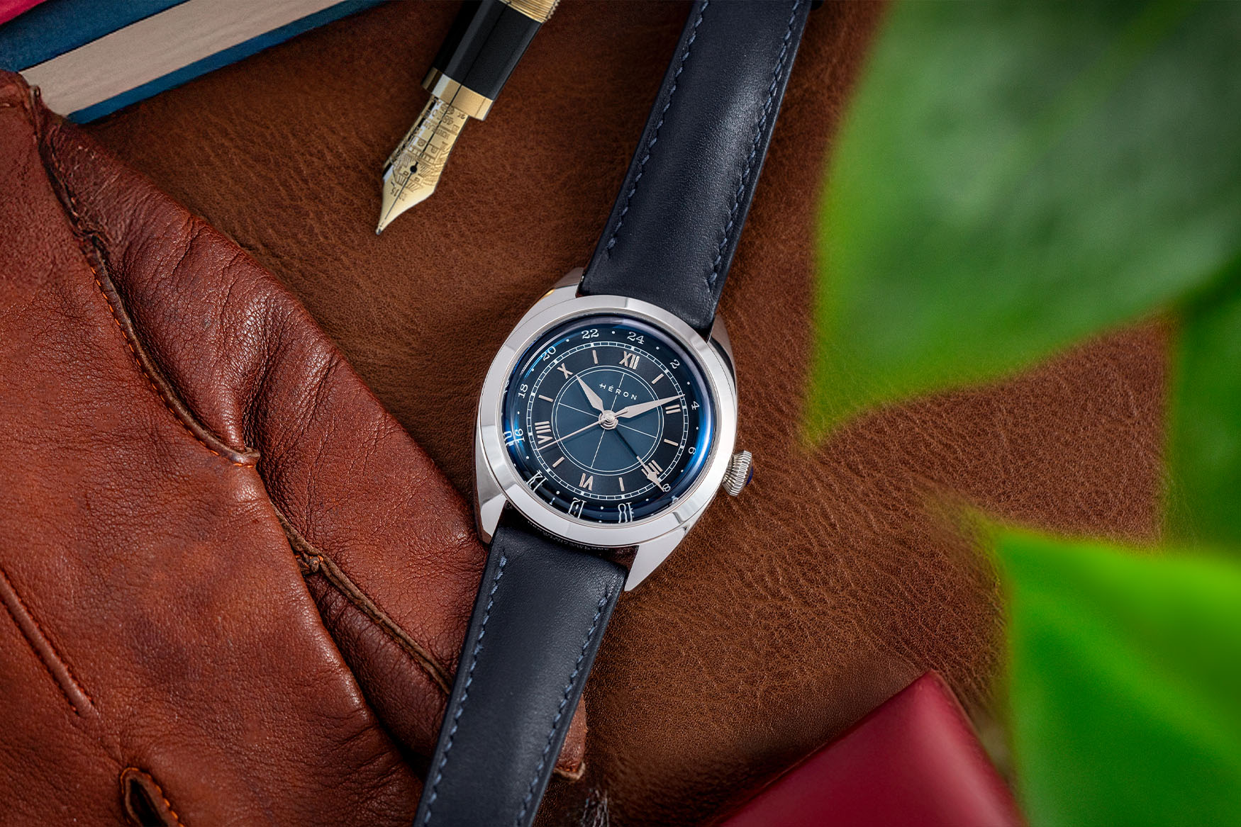Heron Mirabelle GMT Blue