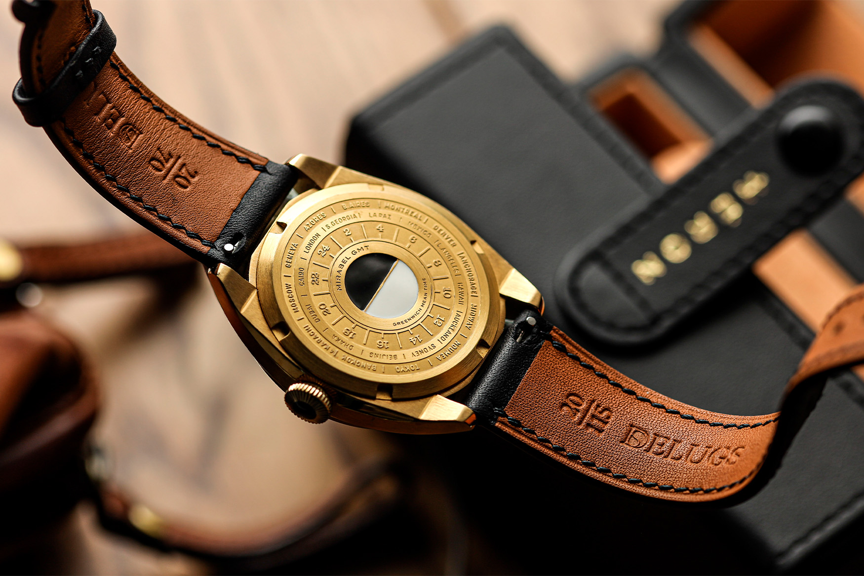 Heron Mirabelle GMT Case Back