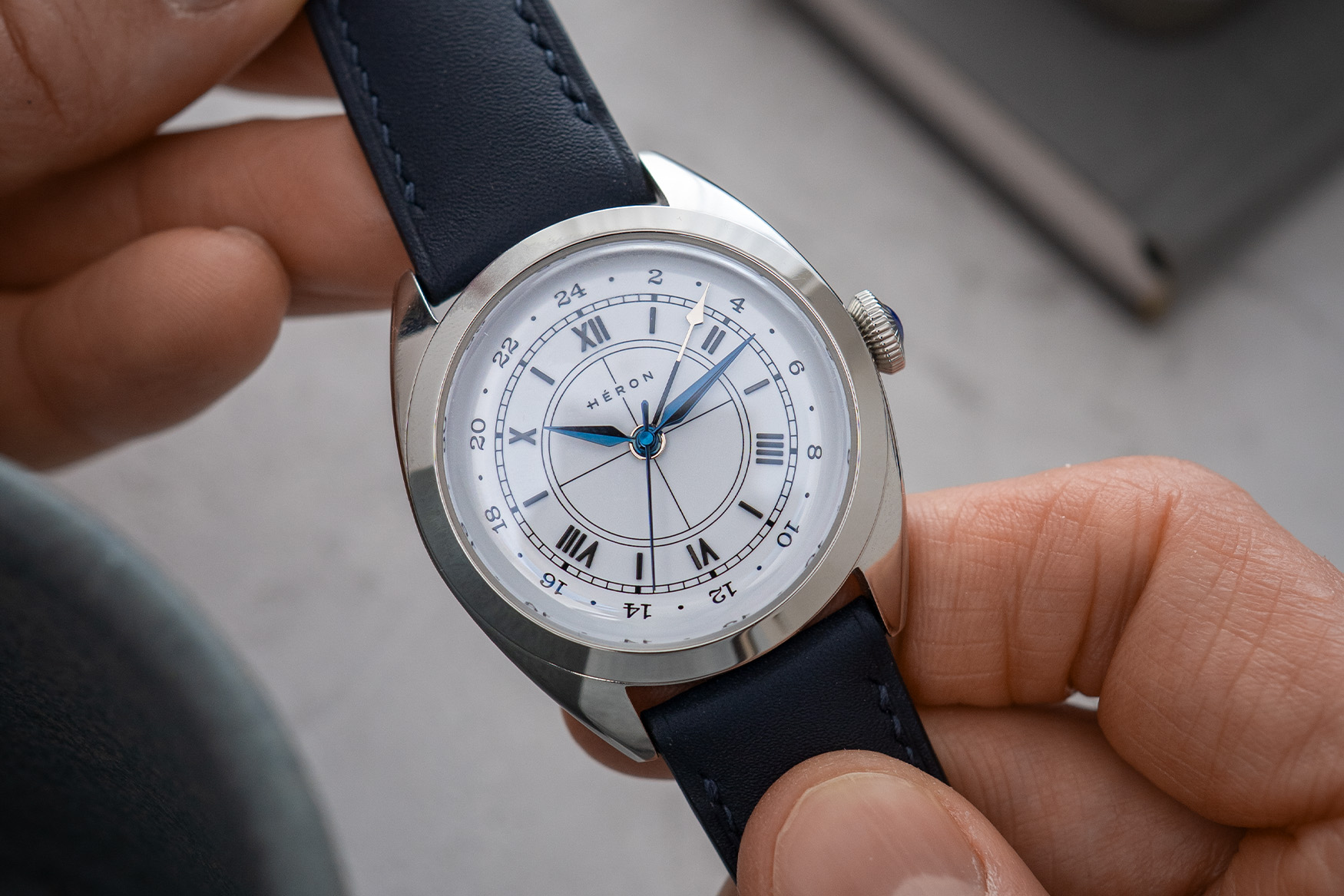 Heron Mirabelle GMT White