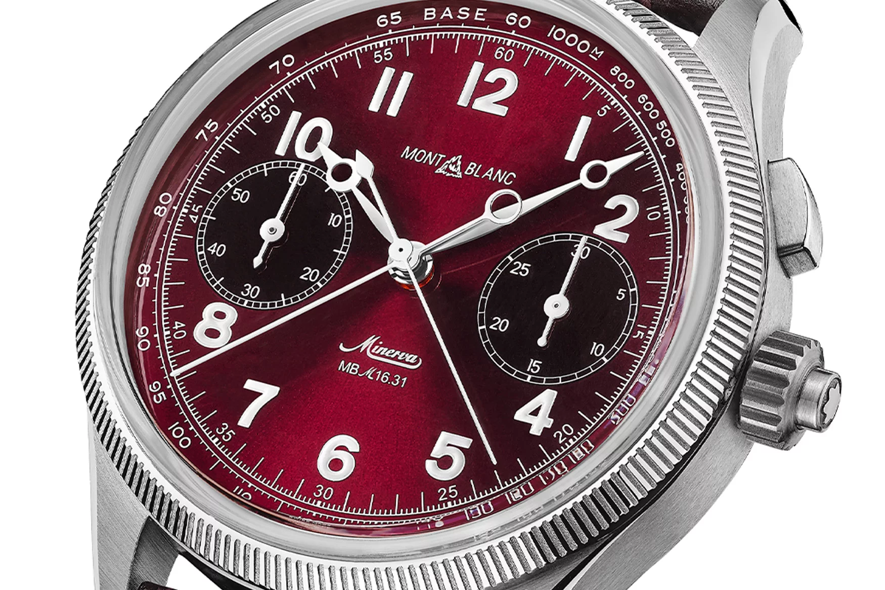 Montblanc 1858 Split Second Chronograph Burgundy | INTRODUCING